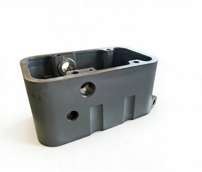 Cast iron reducer housing / gearbox casting