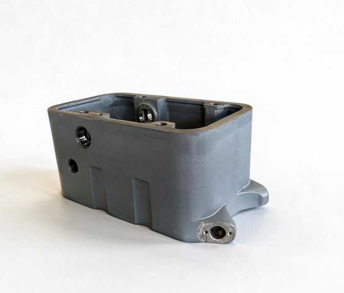 Cast iron reducer housing / gearbox casting