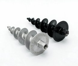 Aluminum alloy cast speaker spiral ground stake