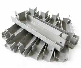Non-standard U-shaped channel steel welded support / equipment load-bearing bracket