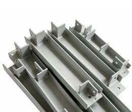 Non-standard U-shaped channel steel welded support / equipment load-bearing bracket