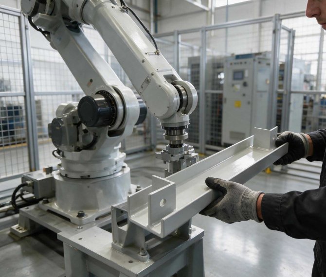 Non-standard U-shaped channel steel welded support / equipment load-bearing bracket