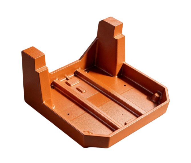 Aluminum alloy die-cast miniature CNC machine parts