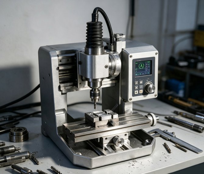Aluminum alloy die-cast miniature CNC machine parts