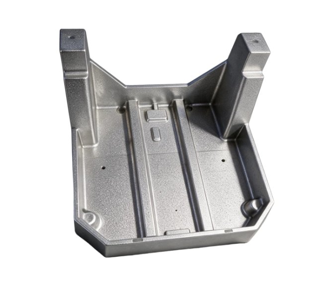 Aluminum alloy die-cast miniature CNC machine parts
