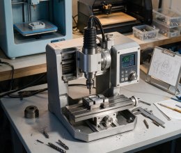 Aluminum alloy die-cast miniature CNC machine parts