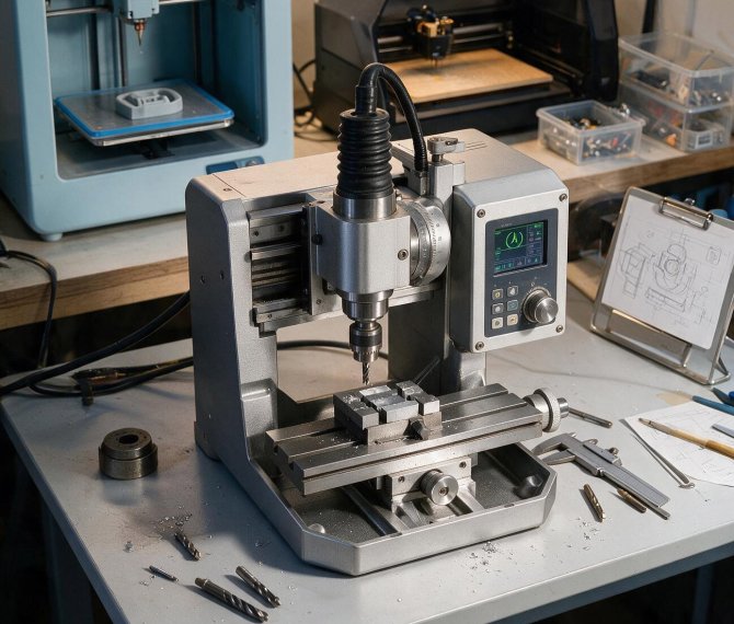 Aluminum alloy die-cast miniature CNC machine parts