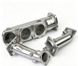 CNC precision machined double-flange drive shaft spindle assemblies
