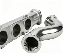 CNC precision machined double-flange drive shaft spindle assemblies