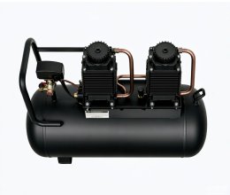 Silent oil-free air compressor