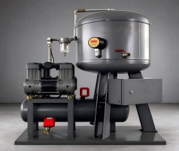 Oil-free vacuum pump (Double-tank type)