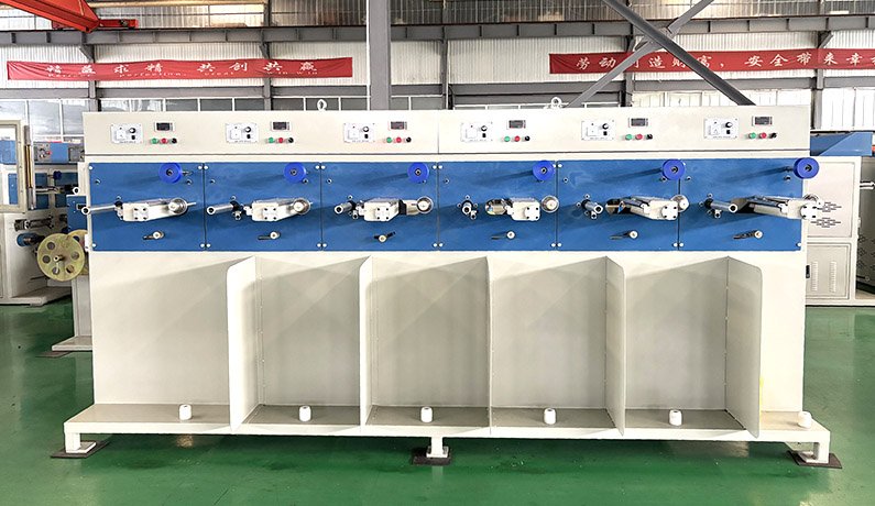 Six-head shaft forming machine