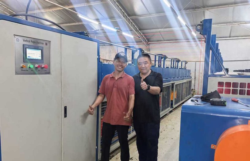 Ropenet Machine