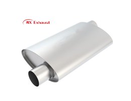 universal high flow exhaust muffler ss409 for car upgrade