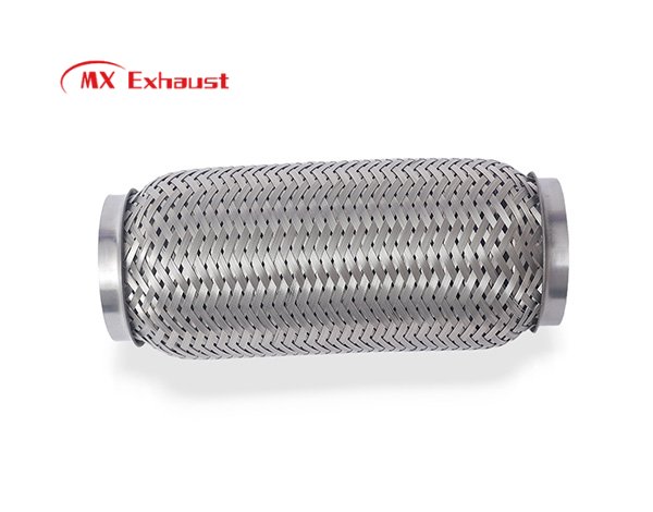 custom exhaust flexible pipe with inlet outlet sizes 2 to 3 inch