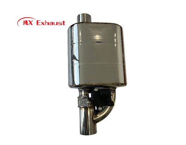 electric exhaust valve muffler custom logo performance system