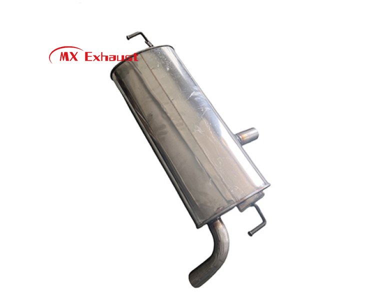 Substituição direta do silenciador de escape aluminizado
