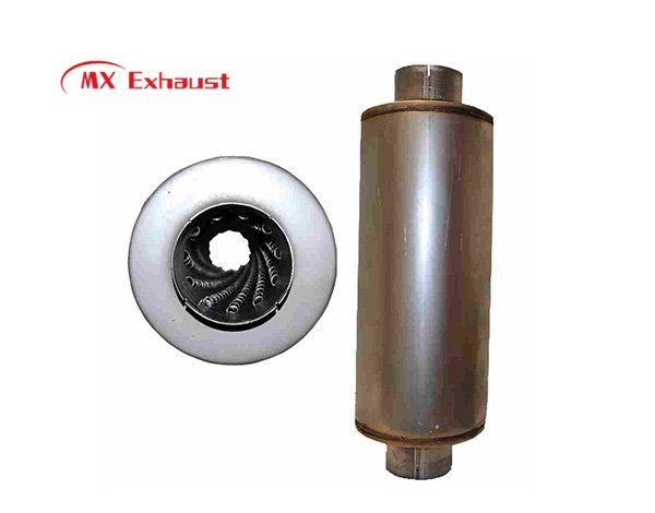 Round Exhaust Muffler for Cars