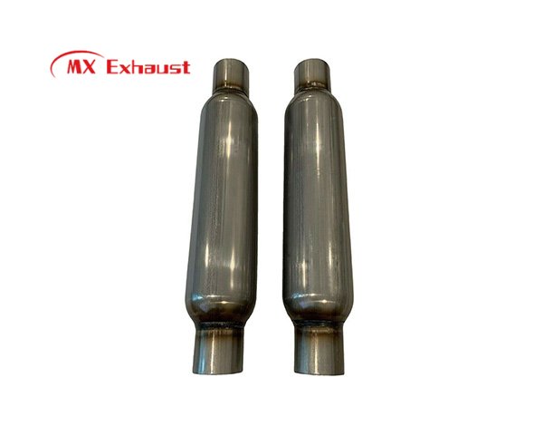 aftermarket stainless steel resonator deep sound exhaust upgrade