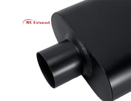 aftermarket chambered muffler deep sound exhaust performance