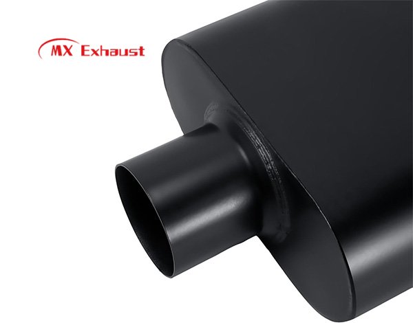 aftermarket chambered muffler deep sound exhaust performance