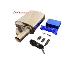 performance exhaust muffler pneumatic valve remote control system