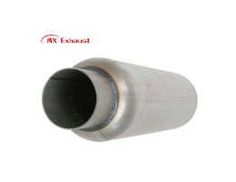 mirror polished painted original finish glasspack resonator exhaust