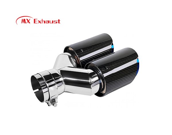 burnt blue exhaust tip for universal vehicles