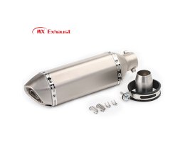 Small Hexagon Motorcycle Muffler