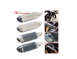 High Temp Resistant Small Hexagon Muffler for Motorcycles