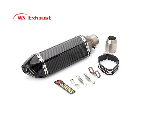 Durable Hexagon Motorcycle Muffler