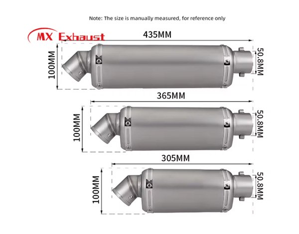 High-Performance Yoshimura Muffler for Bikes