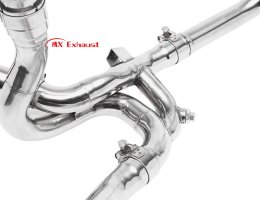 Scratch-Proof Exhaust Downpipe for Suzuki