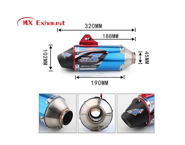 Honda CRF Exhaust Pipe
