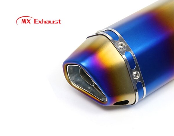 Durable Motorcycle Muffler with Smooth Surface