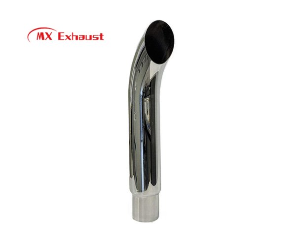Durable Curved Stack Pipe for Exhaust Systems