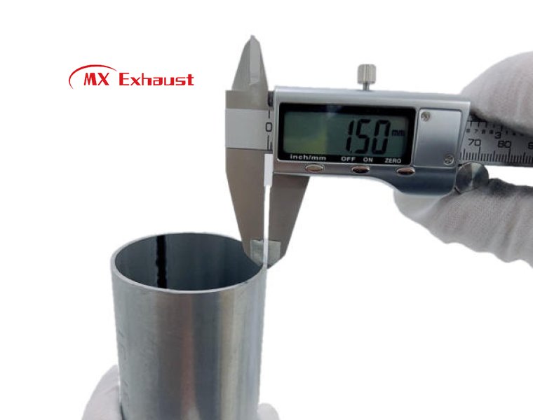 Tubo de escape em aço aluminizado DX53D para sistema de escape