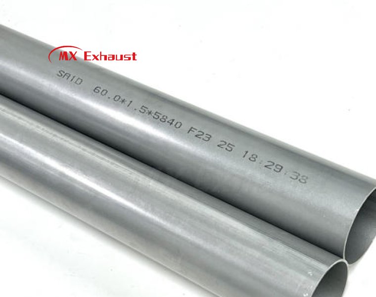 Tubo de escape em aço aluminizado para sistema de escape