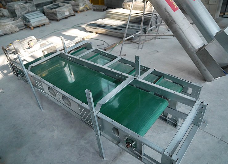 Horizontal and oblique conveyors