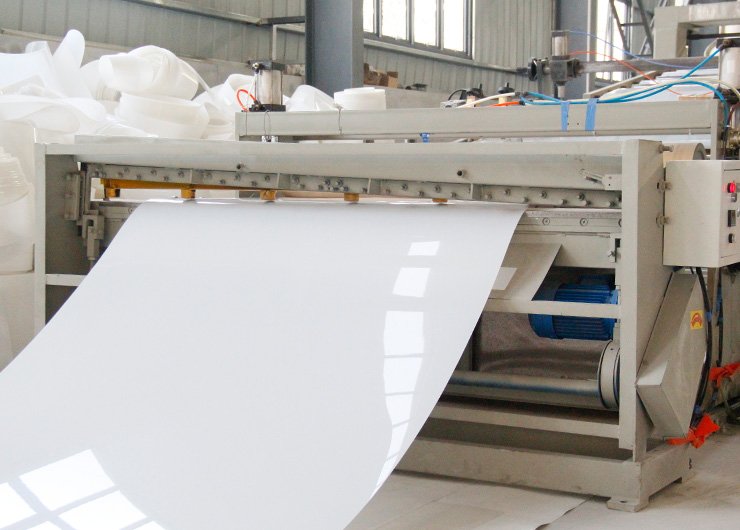 PP white manure cleaning belt