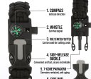  multifunction survival bracelet