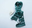Jacquard Knit Scarf Set