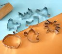 Halloween-themed baking cookie mold