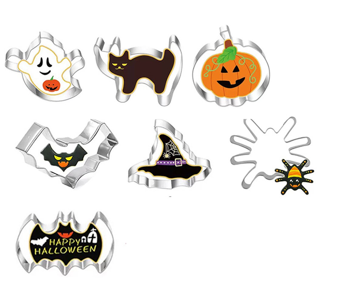 Halloween-themed baking cookie mold