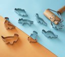 Dinosaur-themed baking cookie mold