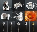 Creative stainless steel tea infuser shapes