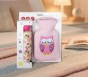 Hot water bottle and insulated cup gift box