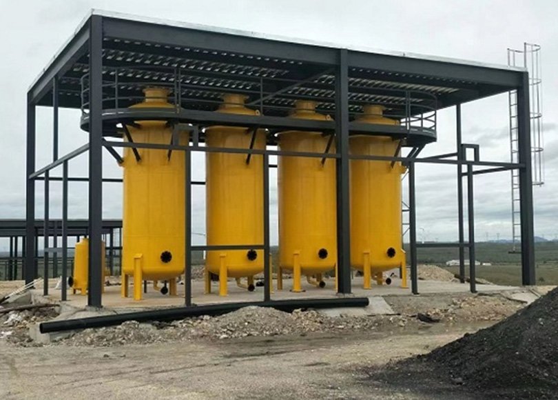 High-efficiency H₂S removal tower