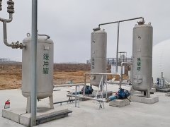 Dry desulfurization tower for biogas treatment