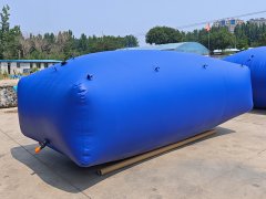 High-tenacity PVC fabric water storage tank